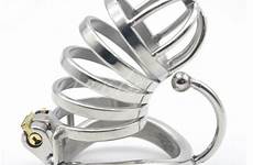 cock chastity penis hook cbt cage ring metal cages dhgate