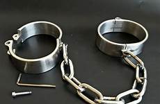 handcuffs stainless steel cuffs bdsm bondage adult restraints slave chastity ankle erotic game set sex