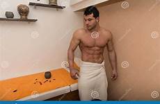 massage man fit room portrait body looking preview caucasian