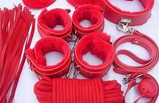 set adult pcs cuffs pu bondage kit hand sexy sex