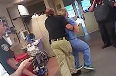 nurse arrest cnn arrested hospital fired officer