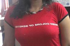 indian tight shirt girl hot desi tips shirts hidden beauty style cleavage down pic