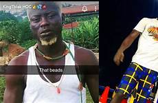 nigerian pornstar arrested reportedly worshippers ifa shoot using movie item nigeria bead popular star been has