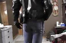 jeans gay leather fetish jacket