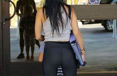 kardashian kourtney booty tights woodland hills pants yoga ebony gotceleb cameltoe camel post back