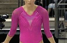 gymnastics flips giphy gymnast raros impresionantes volumen stomping compilado vacaciones hermosos divertidos mikayla interested gifer things routine gymnastic