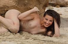 lorena met nudes beach sand covered thing sexy april galleries garcia featuring simplenu metart model