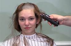haircut forced punishment haircuts eyebrows females bondage slave clippers pulling
