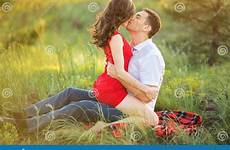 kissing couple hot young love park romantic man woman happy beautiful dating sexy fall outdoor marriage relationships dreamstime stock couples
