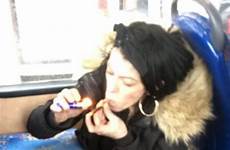 woman crack smoking cocaine pipe police edinburgh probe shocking dailyrecord scottish sparking deck bus top shows