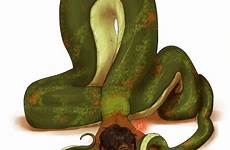 naga mythical snake lamia hybrid creature vore snakes
