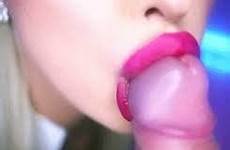 lips bimbo lipstick blonde sissy pornos