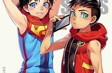 damian kent wayne jonathan jon comics super robin dc superman batman supersons sons damijon anime villanos superhero marvel boy cr72