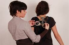 handcuff cuffgirl reverse cuffs harness anahi