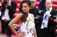 patricia contreras cannes nip malfunction slip wardrobe ceremony opening actress everybody knows mexican film gloria carpet red screening 71st festival