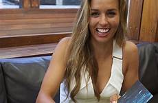 sally fitzgibbons book launches neon pencil skirt white she stuns her top plunging surfer wharf monday live