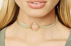 choker necklace gold women necklaces chain chokers jewelry girl sexy chocker circle simple delicate color fashion collier bohemian lover karma