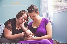 breastfeeding lesbian daughter women two breastfeed baby mothers both old their her mother birth they mom newborn nurses nursing over