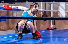 boxing girl female ring boxer stock professional royalty shutterstock
