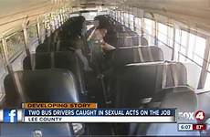 bus school caught two acts sexual drivers job lee county florida engaging district while