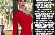 castration chastity captions ballbusting denied busted alison brie