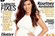 kardashian kourtney pregnancy fit magazine baby pregnant covers cover her magazines third issue december child january being love right she