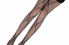 stockings fishnet pantyhose tights bodystockings women fashion pattern sexy bodystocking long high aliexpress nets lady female thigh stocking feitong sriped