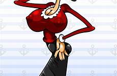 olive oyl deviantart uber cartoons boober