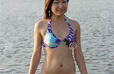 asian bikini girl dreamstime korean alone preview