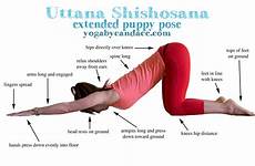 puppy pose extended do yoga poses yogabycandace great spine shoulders dog anatomy read choose board