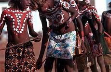 girls aboriginal australia dance children lajamanu community traditional dancing ozoutback territory northern during group slides au