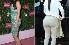 kim fake kardashian butt before after butts prove shocking completely surgery kardashians plastic celebrity google jenner bikini celebrities girls little