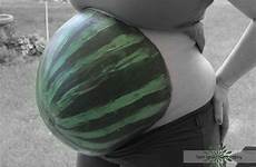 watermelon belly pregnant