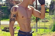 ripped shirtless stetson dirty working