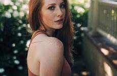 madeline chive prettygirls freckled redheaded leah alluring bang