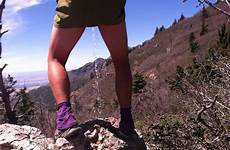 pee standing hiking woman need trail women squat position peeing man skirts outdoor rain thru why