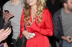 slip mccord annalynne restaurant nip hollywood west craig night april outside style nipple red dress nipslip candid story nude while