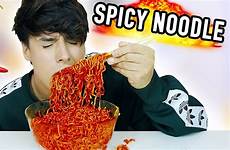 noodle mukbang painful extremely