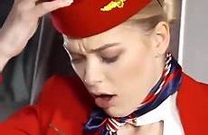 stewardess attendant handjob cabin hostess pov cuckolding cathy cock attendants