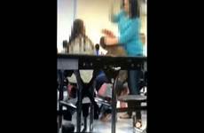 school beating caught camera video