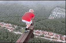gifs extreme stunt gif funny kid stands tower tumblr