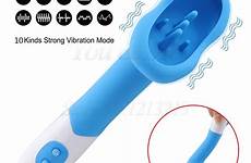 vibrator tongue pump pussy women sex spot clitoris clit silicone oral thrilling brush speed toys