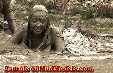 mud couple face
