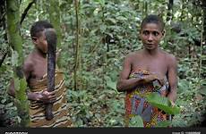 jungle woman african baka tribe forest pygmies central