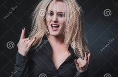 blonde perky naughty portrait preview