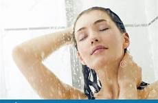 shower girl stock photography