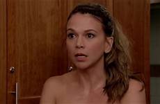 her sex only embarrassed enf bush woman stripping off sutton foster after stars