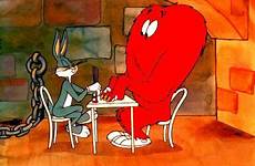bugs bunny gossamer looney tunes monster cartoons cartoon big character characters monsters red thing hair show baby such heart time