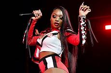 megan stallion thee suga twerking hot tv her bikini multiple times shot pedestrian album cowgirl confirms she stallions meghan decider