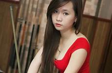 vietnamese girl sexy women billiards play girls pool vietnam hot asian beautiful cute only billiard most young plays